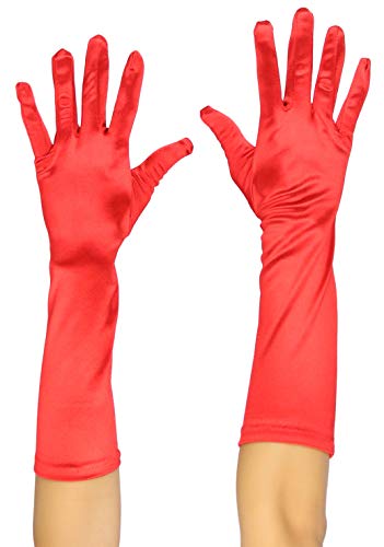 Elbow Length Red