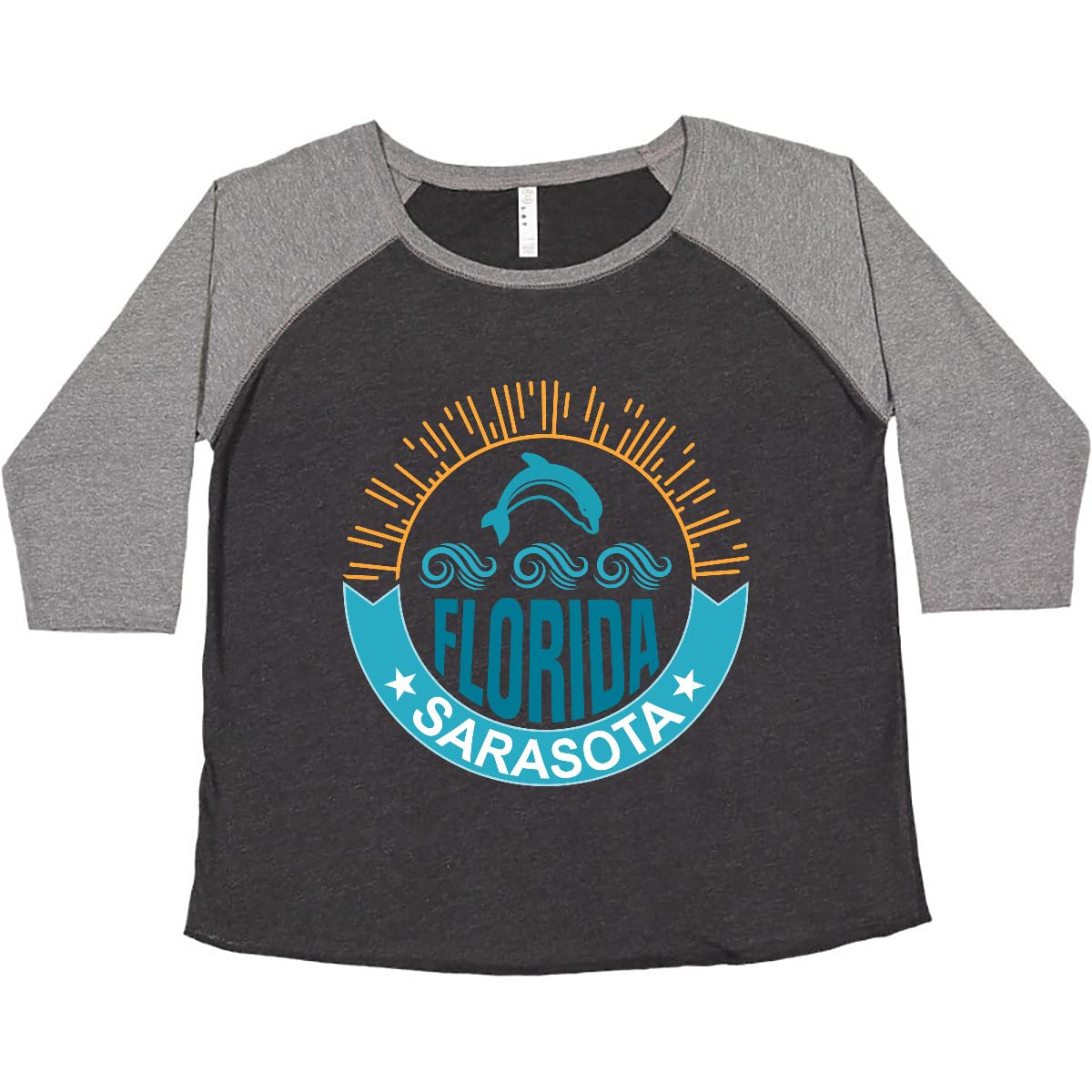 Inktastic Sarasota Florida Vacation Travel Women's Plus Size T-Shirt - Comfortable Casual Tee for Beach Trips, Summer Outings & Relaxing Getaways