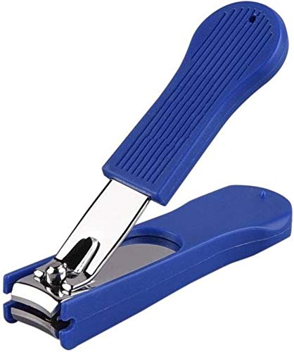 Premium Stainless Steel Nail Clipper for Thick & Ingrown Toenails - Ergonomic Handle for Maximum Grip & Leverage - Professional Fingernail Trimmer for Men & Women - Perfect for Home, Travel & Pedicure Care