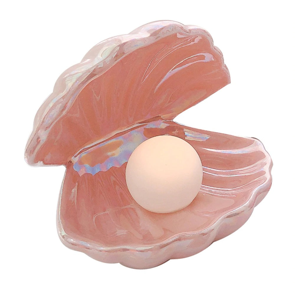 Fairy Shell Pearl Night Light - Elegant LED Bedside Lamp for Nursery, Bedroom, and Relaxation - Perfect for Kids, Adults, and Home Decor