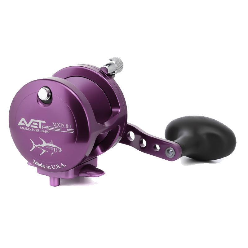 Avet G2 MXJ 5.8 High-Speed Saltwater Fishing Reel - No Glide Plate - Perfect for Offshore Trolling & Deep Sea Fishing