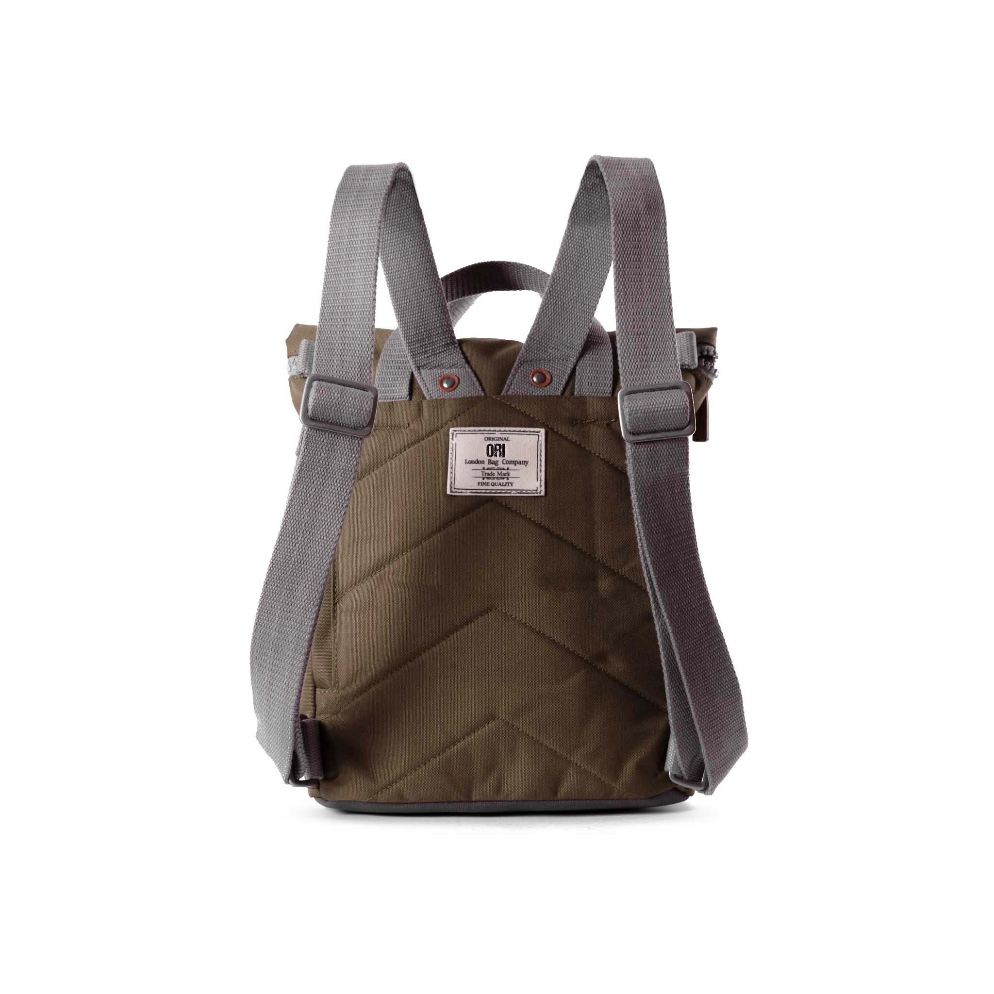 Finchley A Moss Recycled Canvas Backpack - Eco-Friendly & Durable for Travel, Hiking & Daily Commute