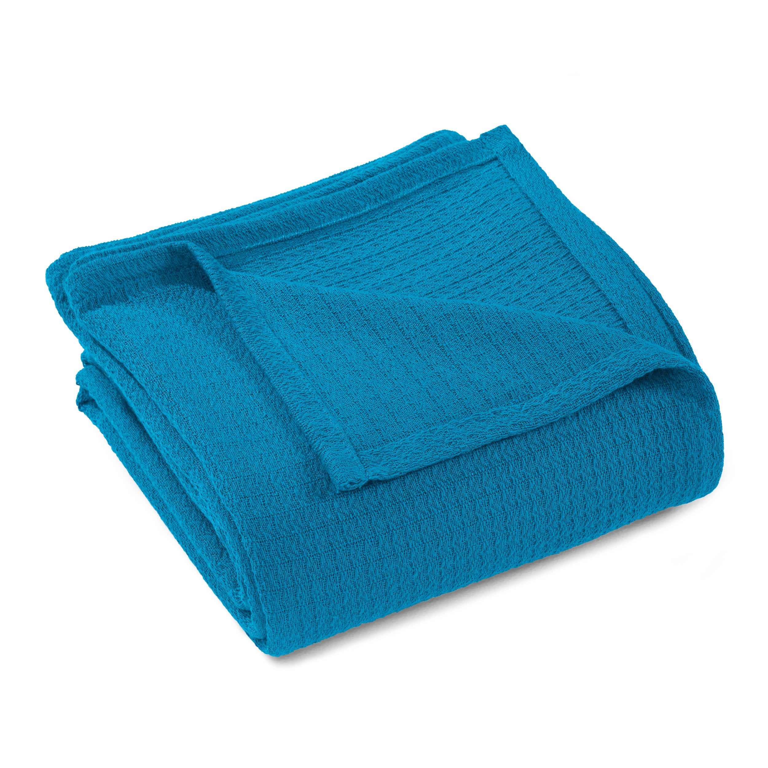 Premium Textured Cotton Waffle Weave Blanket - Soft & Breathable Throw for Bed, Sofa & Couch - Cozy Home Decor Gift for All Seasons
