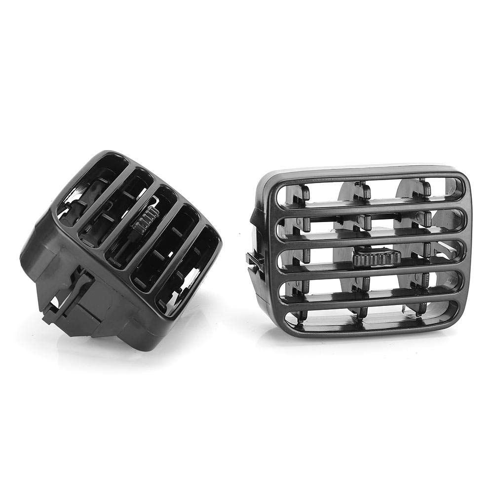 2-Pack Central Control Air Vent Grilles - Compatible with THALIA I & CLIO II - Durable Mesh Ventilation Outlet Covers for Car Interior Upgrade & Airflow Control