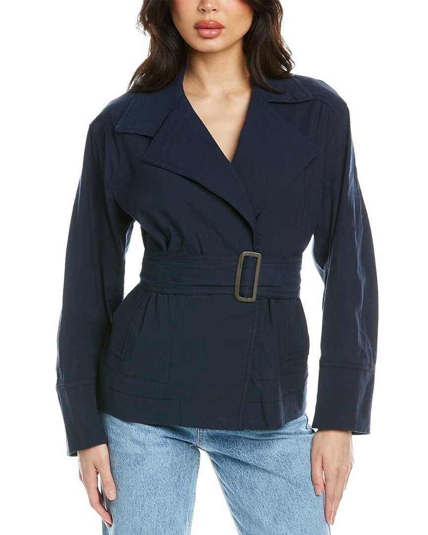 Vince Women's Utility Jacket - Stylish & Functional Outerwear for Casual Wear, Work & Outdoor Activities