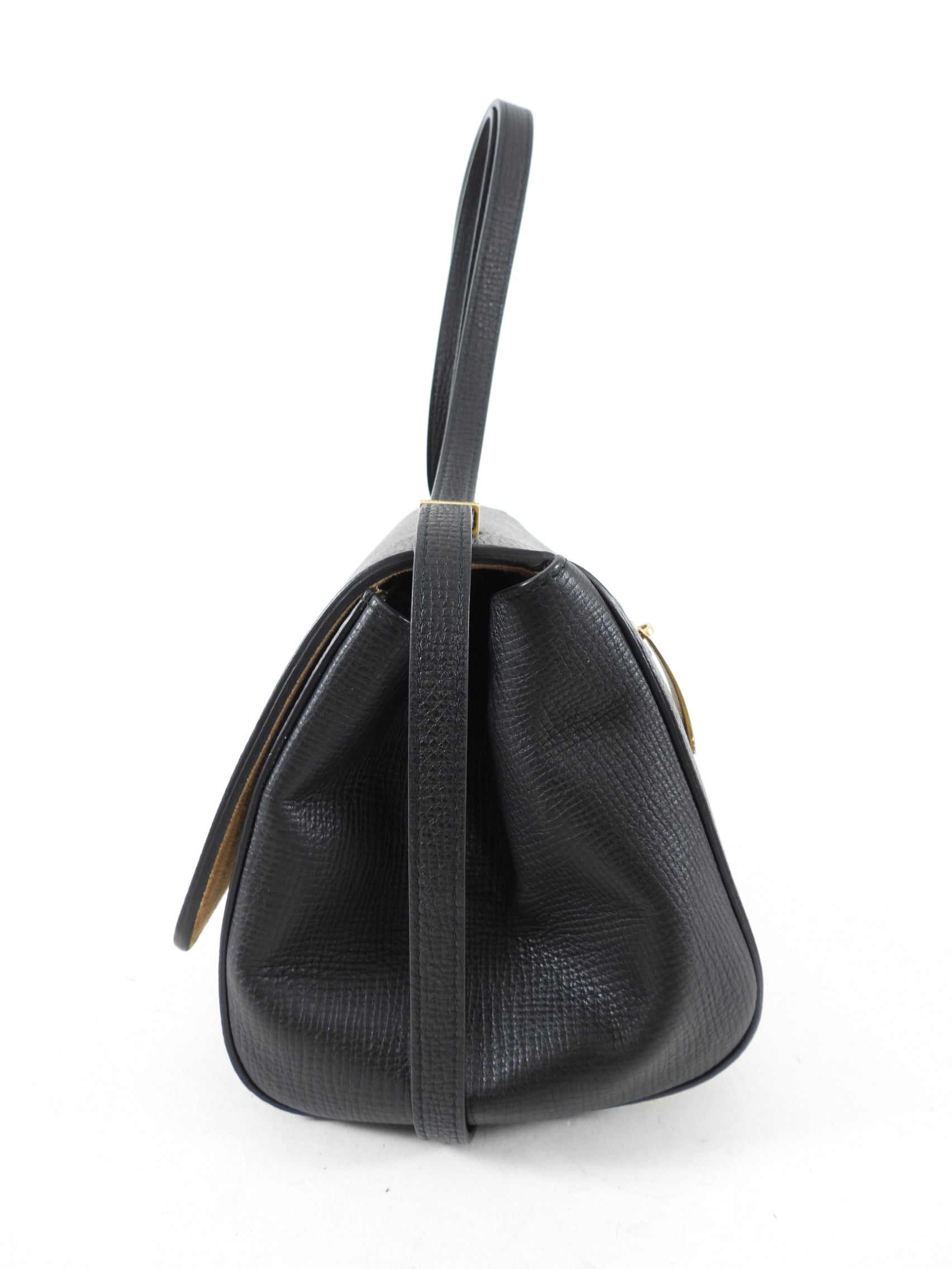 Bottega Veneta The Angle Bag - Black Grained Leather Crossbody Purse for Women | Luxury Designer Handbag for Work, Travel & Evening Events