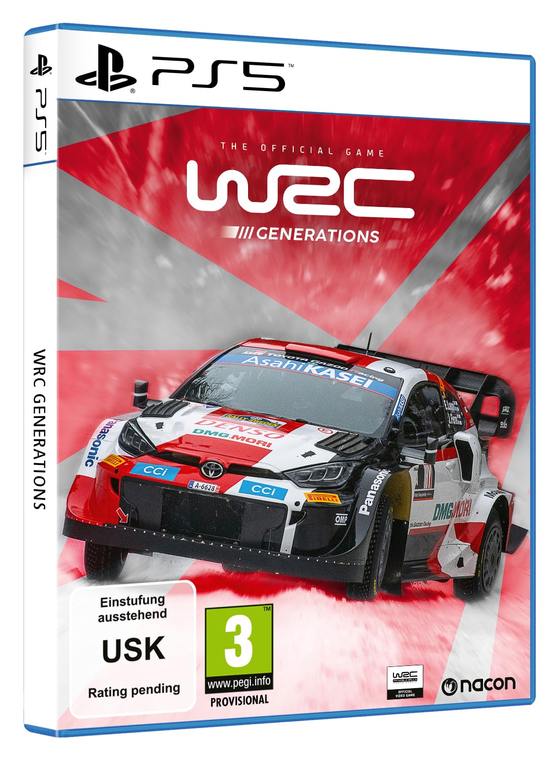 WRC Generations for PS5 - Official Rally Racing Game | Realistic Driving Simulation | Compete in World Rally Championship | Perfect for Racing Enthusiasts & Gamers