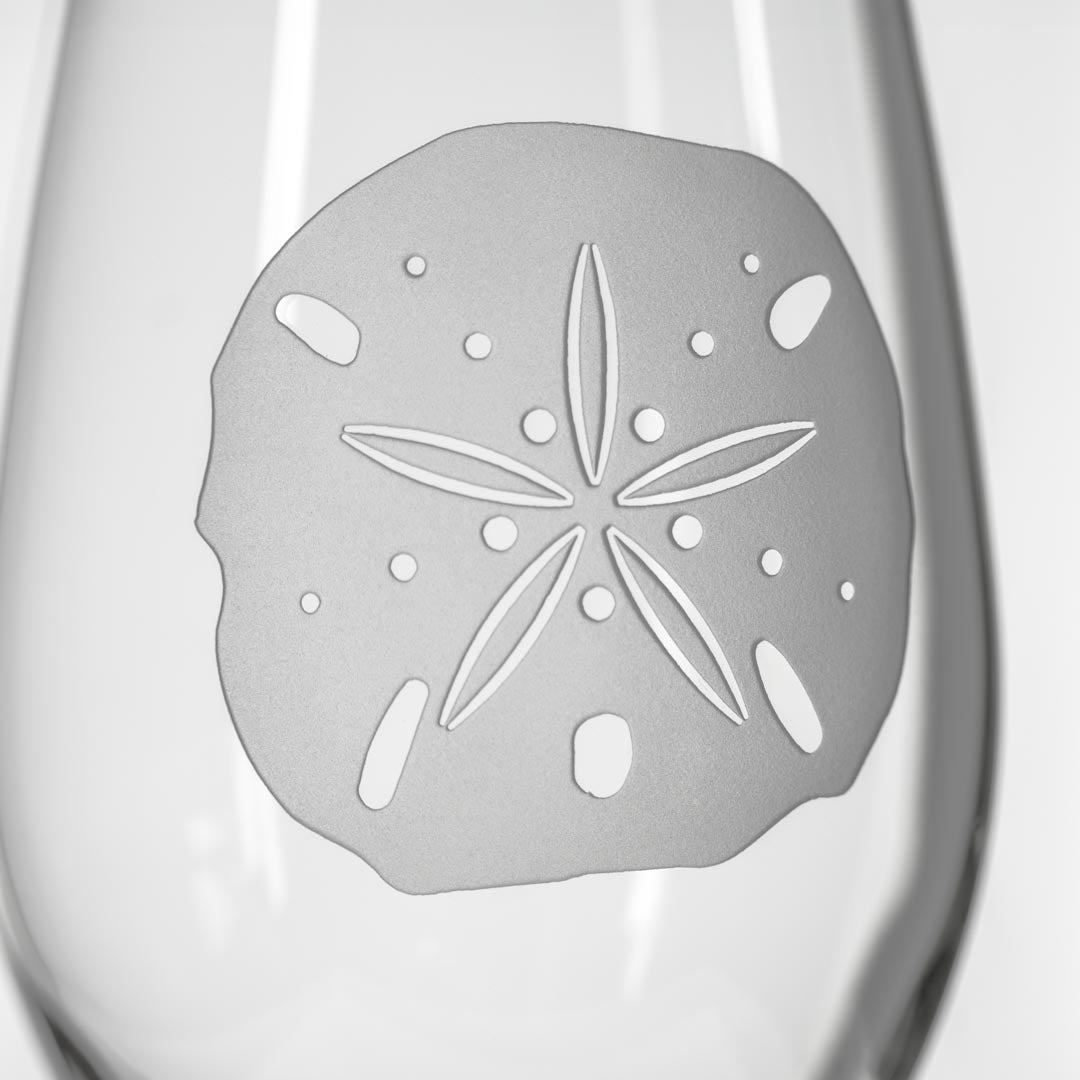 Premium Sand Dollar 18oz All-Purpose Wine Glasses Set of 4 - Perfect for Red Wine, White Wine, Cocktails & Entertaining - Elegant Stemware for Dinner Parties, Weddings & Home Bars