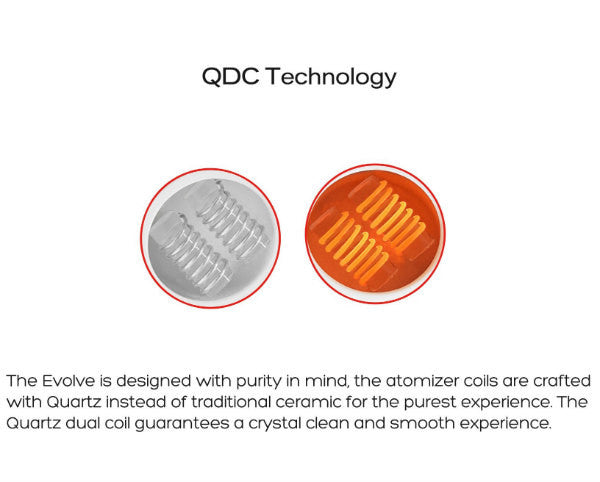 Yocan Evolve Replacement Vape Coils - Compatible with Evolve Series - 5 Pack - Perfect for Dry Herb & Concentrate Vaporizers - Ideal for On-the-Go Vaping & Discreet Sessions