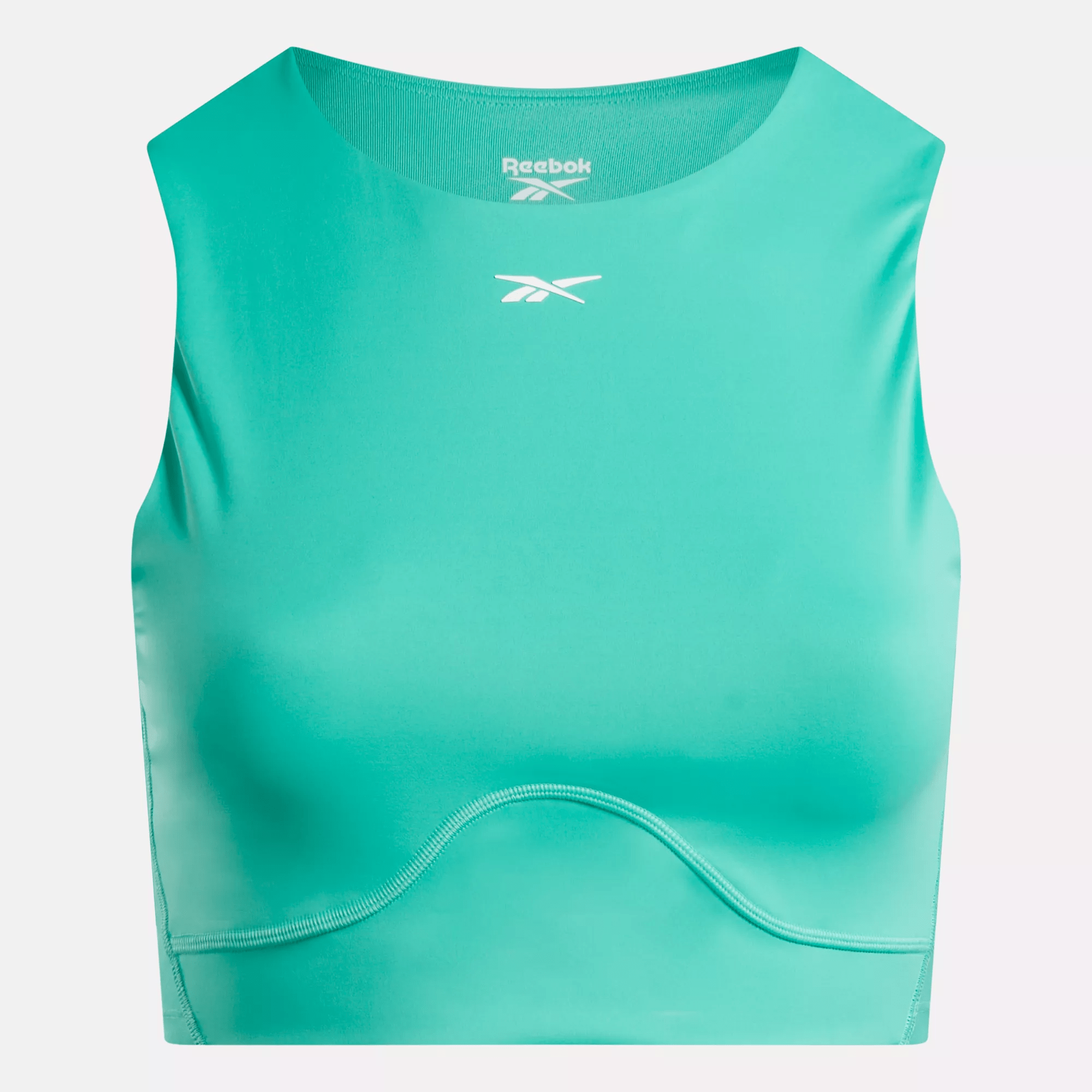 Plus Size Women's Lux Contour Crop Top - Stretchy Comfort Fit for Casual Wear & Night Out