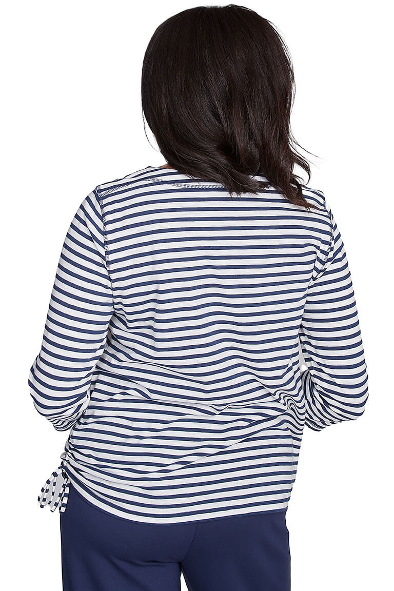 Free Spirit Striped Rose Top - Stylish Boho Blouse for Women | Perfect for Summer Outfits, Beach Vacations & Casual Wear