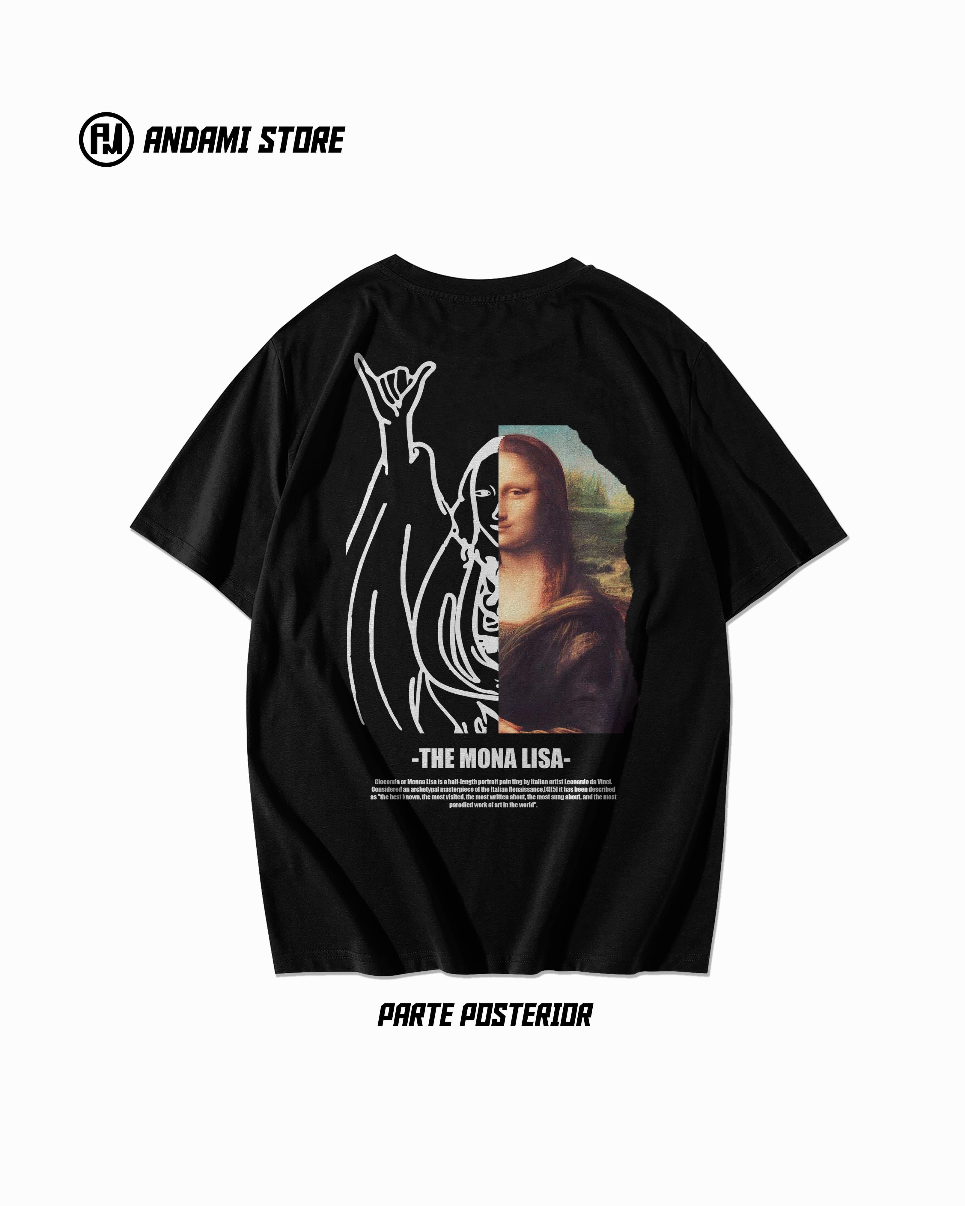Mona Lisa T-Shirt - Classic Art Print Tee for Men & Women | Perfect for Casual Wear, Gifts & Art Lovers