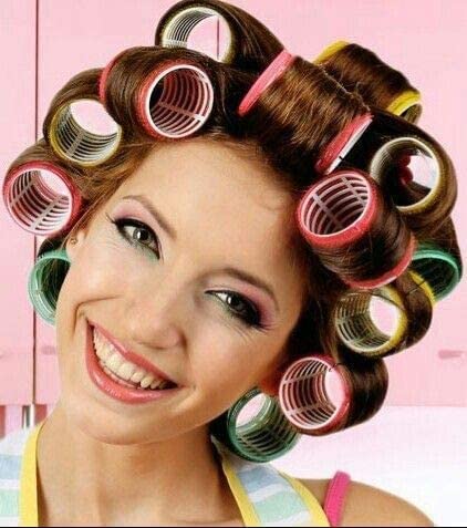 Heatless Hair Curlers for Long & Short Hair - Spiral Curling Rollers Set of 6 (Multicolor) - Perfect for Overnight Curls, Beach Waves & Natural Hairstyling at Home