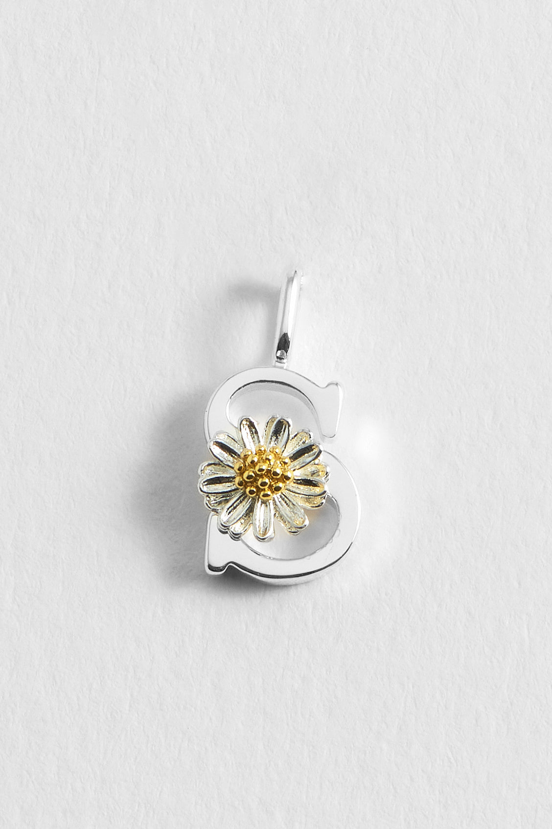 Wildflower Initial Charm Necklace - Personalized Floral Letter Pendant Jewelry for Women - Perfect for Gifts, Birthdays, Anniversaries & Everyday Wear