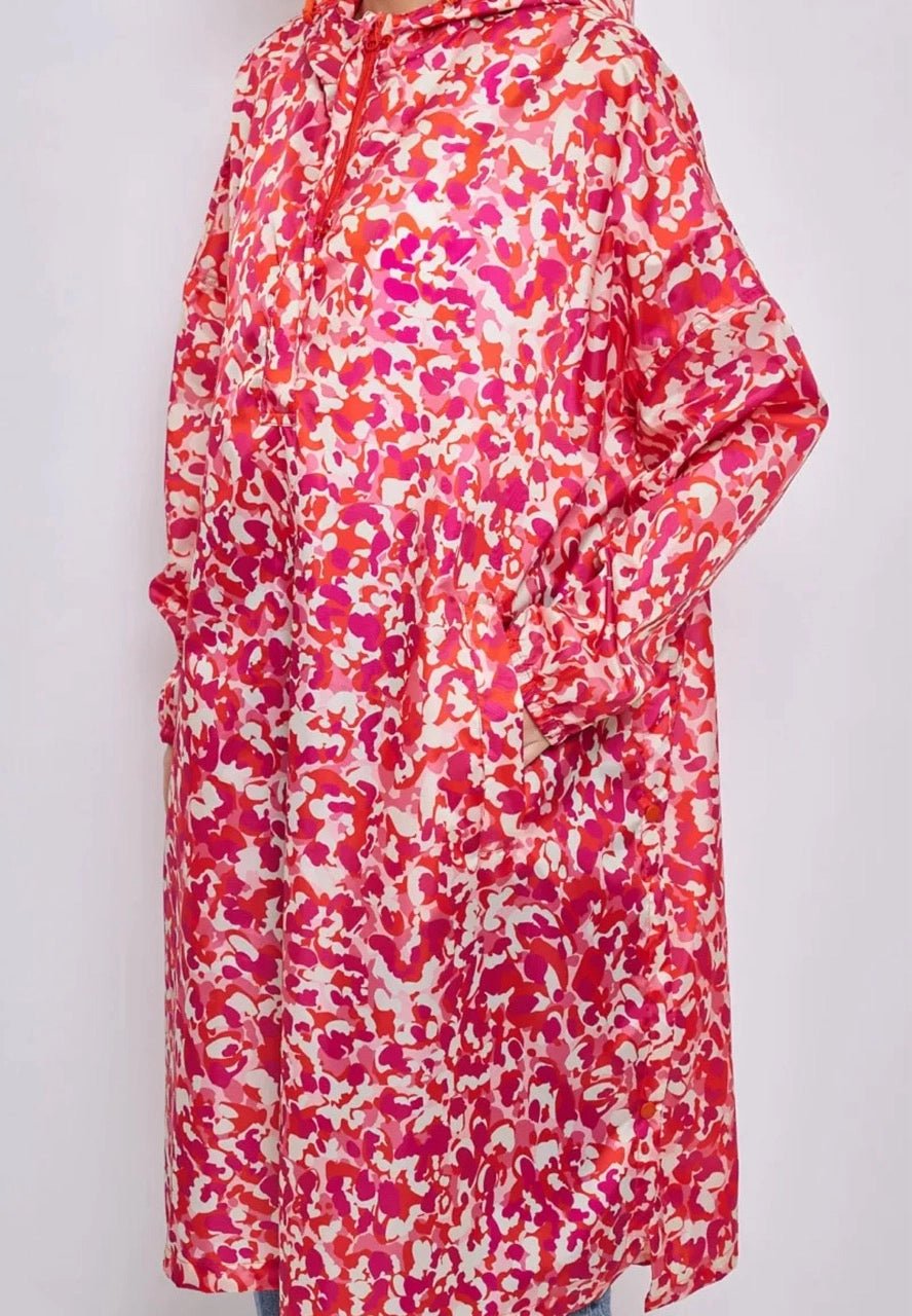 Anita Printed Colorful Long Cape - Stylish & Comfortable for Parties, Weddings & Evening Events