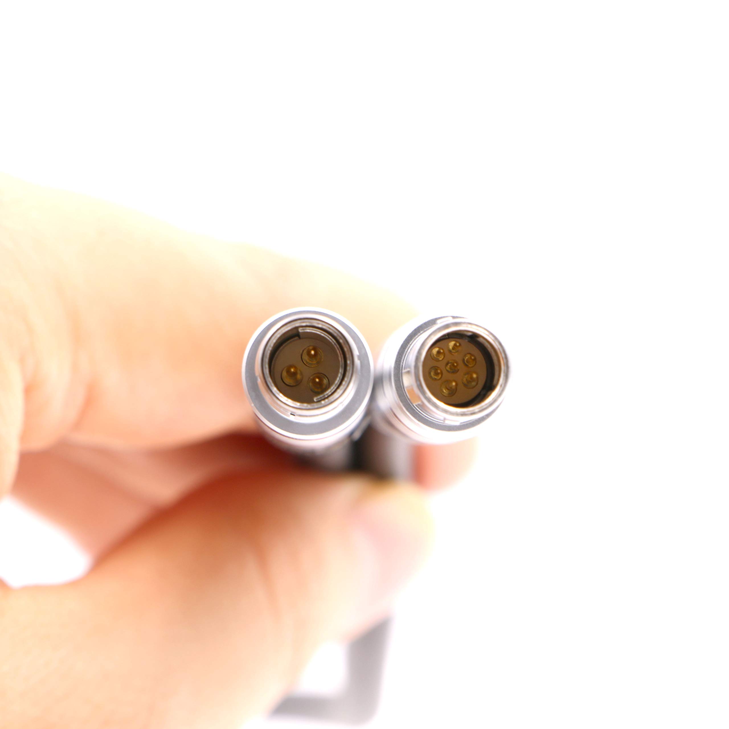 Alvin's 3 Pin Male to 7 Pin Male Stop Cable - Compatible with ARRI cforce Motor, cmotion cPRO Motor, camin CAM, Alexa, Amira (K2.0015754) - Perfect for Film Production & Camera Motor Control