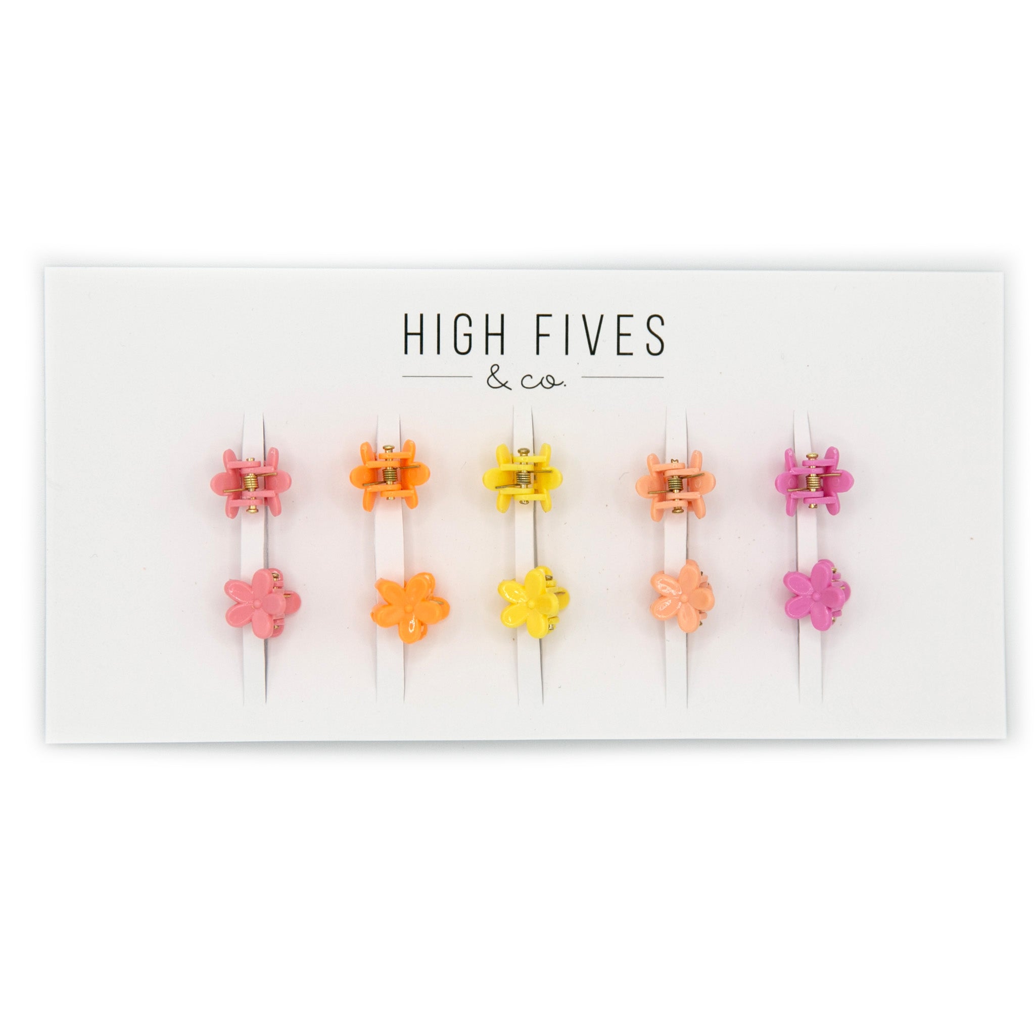 Mini Flower Hair Claw Clips 1.4