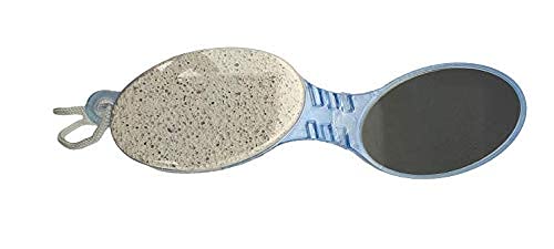 Brushman 4-in-1 Pedicure Kit with Pumice Stone, Nail Brush, Metal File & Emery Board - Professional Foot Care Set for Callus, Corn & Dead Skin Removal - Perfect for Home Spa, Travel & Salon Use (1 Pack)