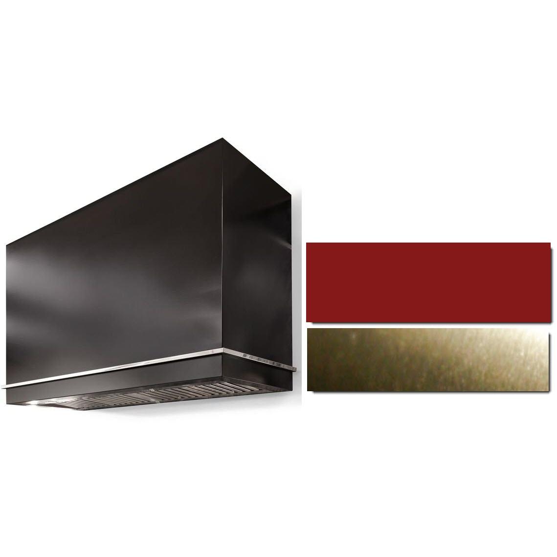 AGA 48 Inch Wall Mount Range Hood - Professional Stainless Steel Kitchen Vent Hood with LED Lights, 900 CFM Powerful Extraction for Smoke & Odor Removal - Perfect for Home Kitchens & Restaurants