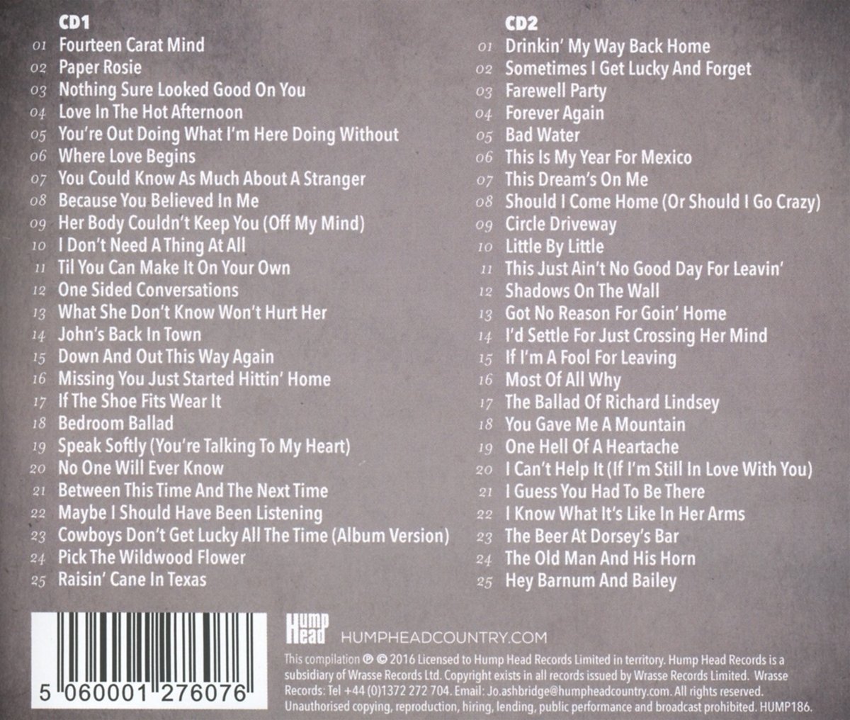 Barrooms & Bedrooms: Capitol & MCA Years - Classic Country Music Collection for Home Listening & Entertainment