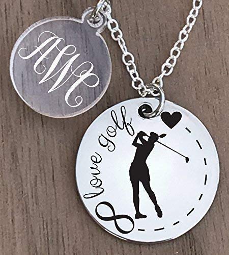 Stylish Golf Necklace for Women - Elegant Golf Jewelry Gift for Female Golfers | Perfect for Golf Tournaments, Birthdays & Special Occasions