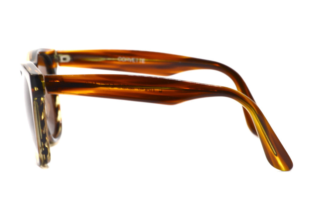 Handmade in England Corvette Men's Sunglasses - Classic Aviator Style for Driving, Outdoor Sports & Fashion