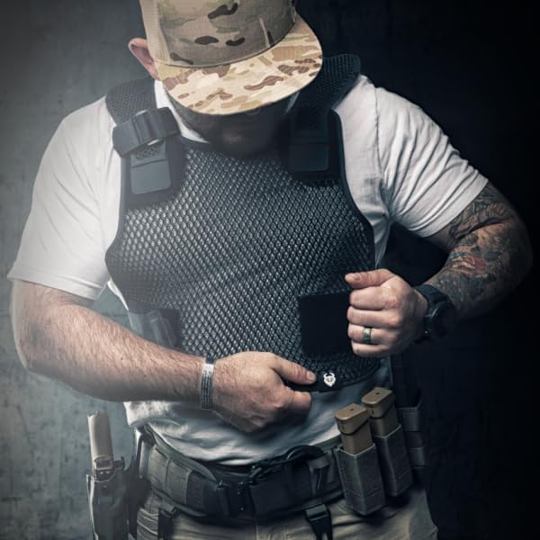 MILITAUR Adjustable Ventilation Tactical Vest - Breathable Mesh Design for Enhanced Airflow Under Body Armor | Ideal for Military, Law Enforcement & Outdoor Activities