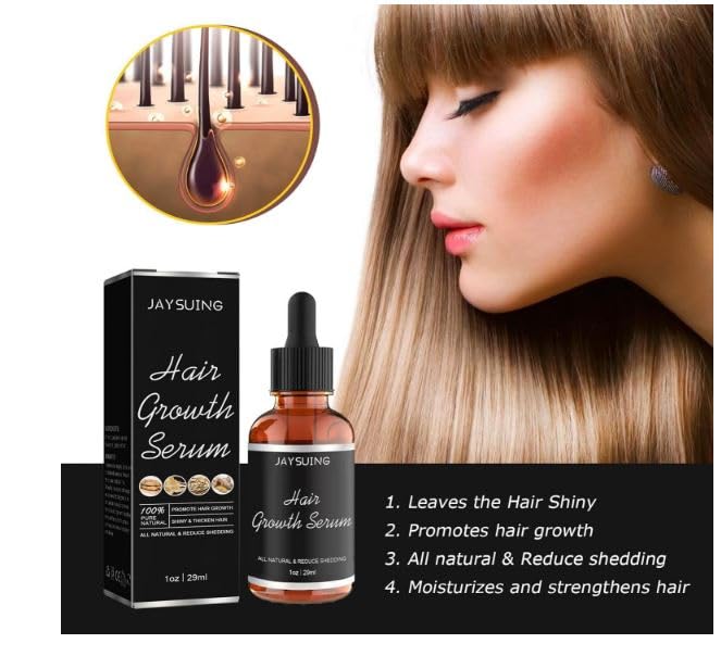 Kudh Products Ultimate Hair Growth Serum - Anti Hair Loss Treatment for Women | Nourishes Dry & Damaged Hair | Promotes Thick, Strong & Healthy Hair Growth | 29ml | Perfect for Daily Hair Care Routine & Scalp Treatment