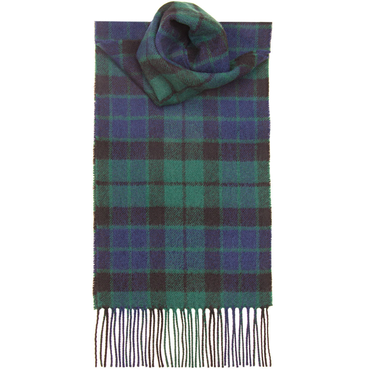 MacKay Modern Tartan Scarf - Premium Wool Plaid Wrap for Men & Women - Perfect for Winter Fashion, Office Wear & Outdoor Activities