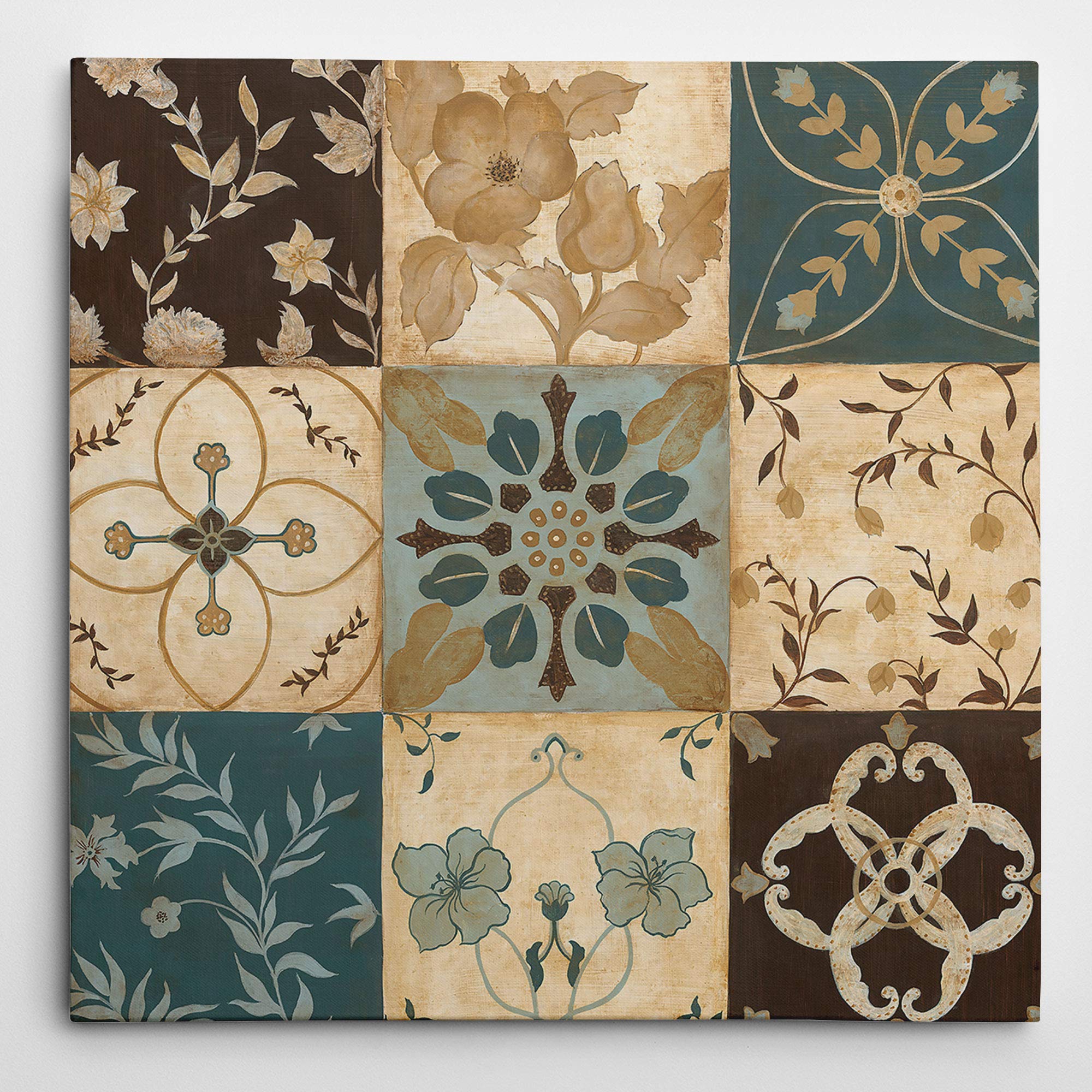 Patterns of Nature II Gallery Wrapped Canvas Wall Art - Modern Home & Office Décor for Bedroom, Living Room - 24x24 Inches - Perfect for Gifts & Interior Design