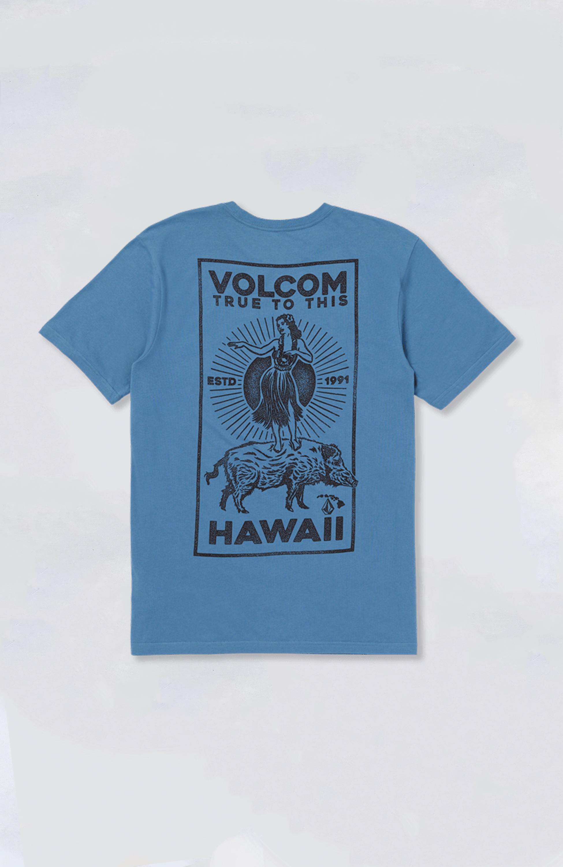 Volcom Sunset Delight Graphic T-Shirt for Men - Soft Cotton Short Sleeve Tee - Beach, Surf & Casual Wear