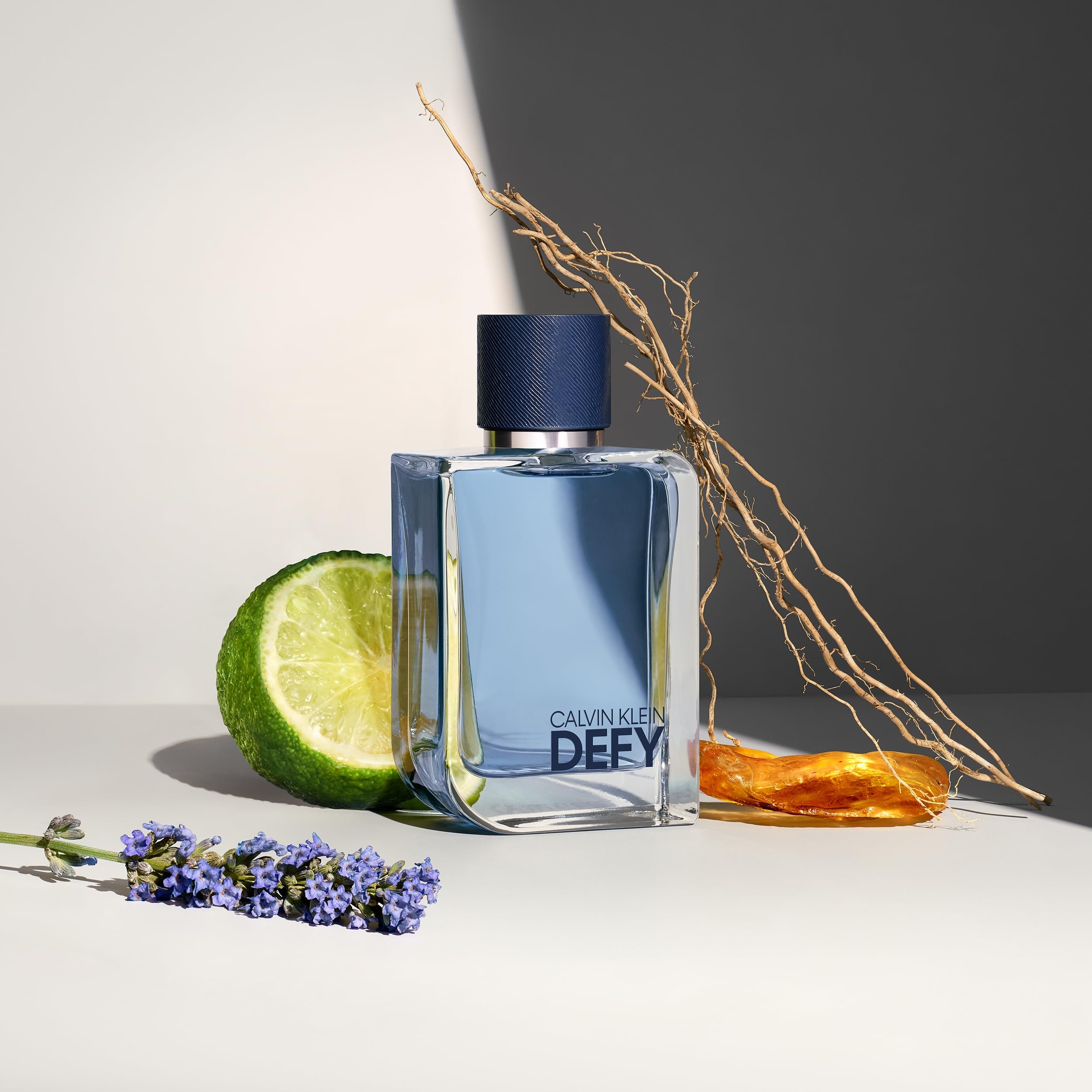 Calvin Klein Defy Eau de Toilette for Men - Woody Cologne with Bergamot, Lavender & Vetiver Notes - Long Lasting Fragrance - Perfect for Date Night, Office & Special Occasions