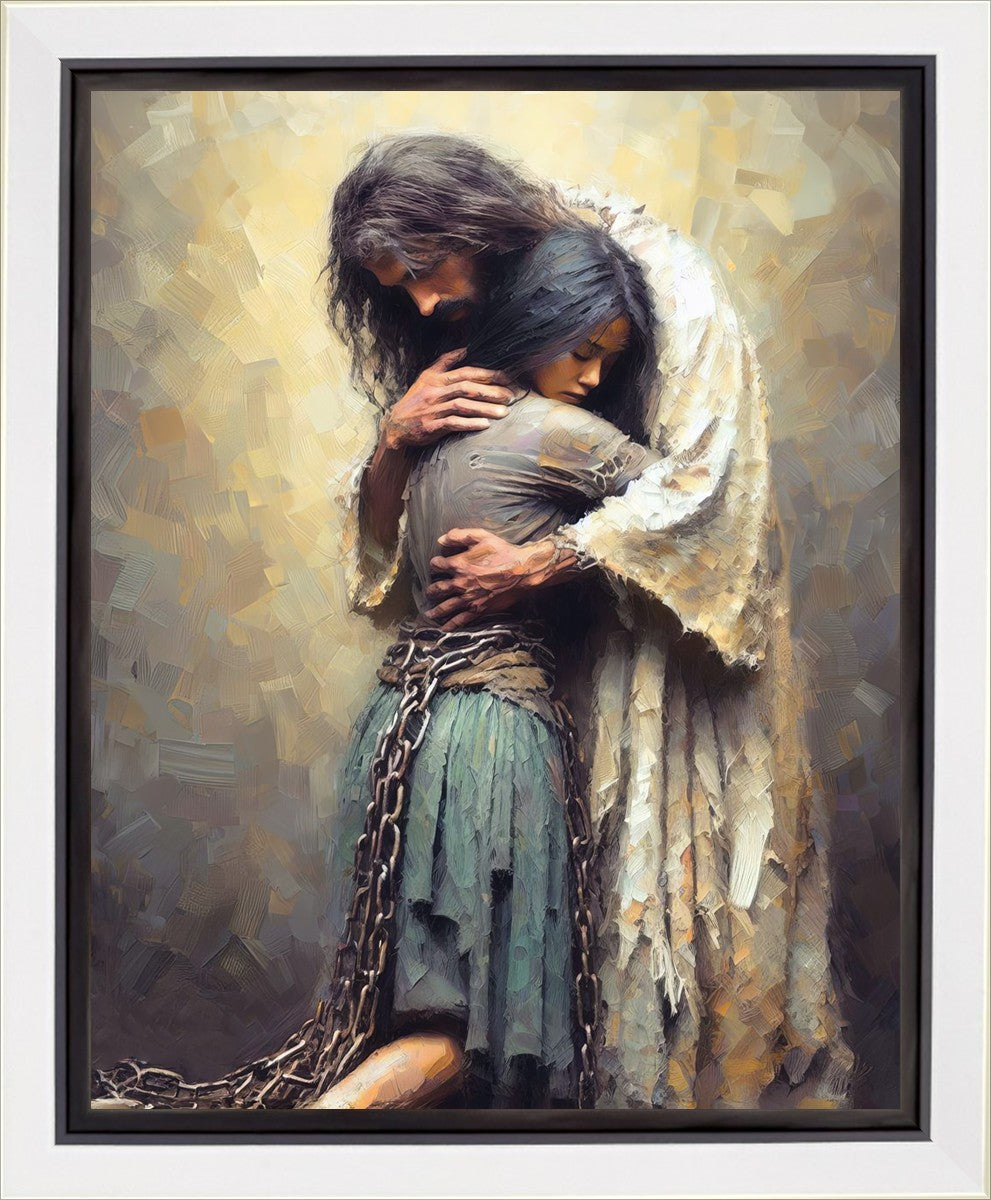 Set Me Free Gallery Wrap Canvas Art - Premium Handmade Wall Decor for Living Room, Bedroom & Office - Perfect for Home, Wedding & Gift Giving