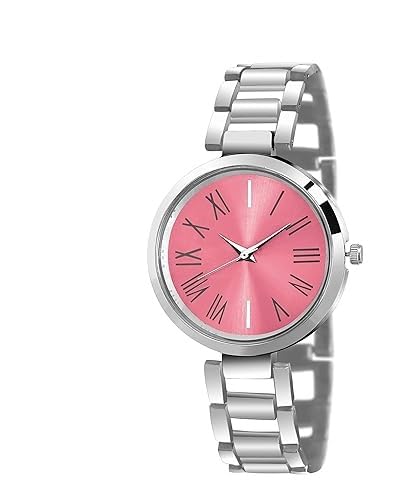 LAKSH Elegant Analog Stainless Steel Women's Watch Set (Pack of 2) - SR-427 AT-427 | Perfect for Office, Party & Everyday Wear | Gift for Women & Girls