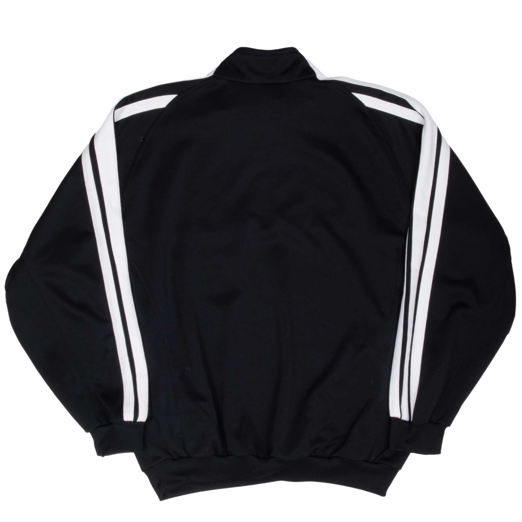 Vintage Adidas Black Pullover Track Jacket 1990s XL - Retro Athletic Wear for Running, Gym & Street Style Fashion