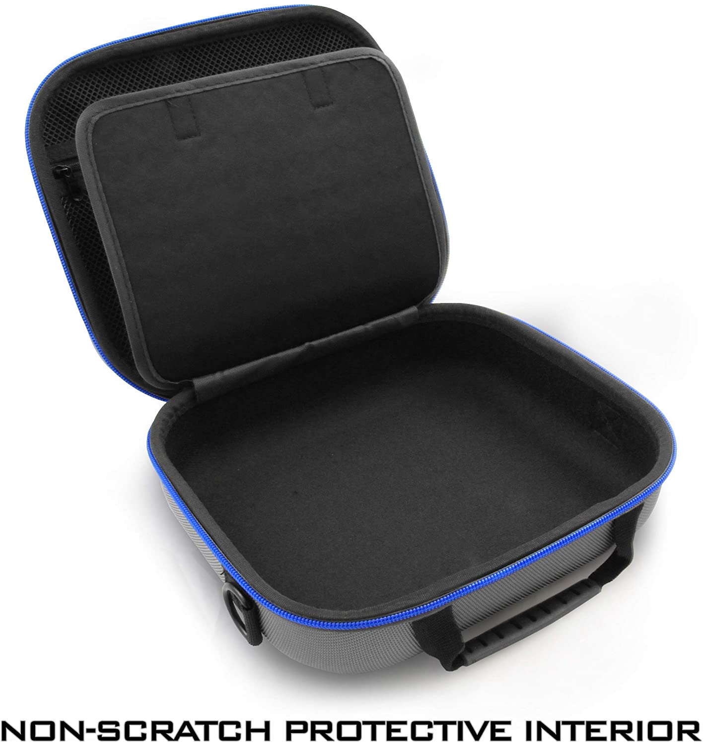 CASEMATIX Hard Shell Travel Case for Zoom G1X FOUR Guitar Effects Pedal - Durable Wah Pedal Carrying Case with Adjustable Shoulder Strap - Perfect for Gigging Musicians & Traveling Guitarists