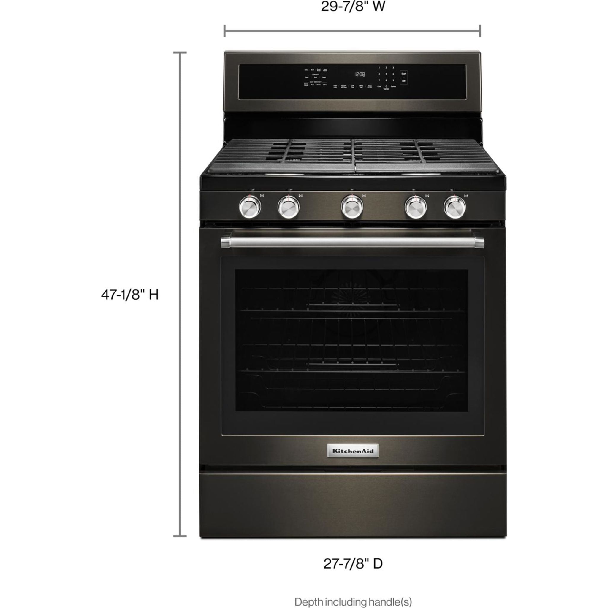 KitchenAid KFGG500EBS 30