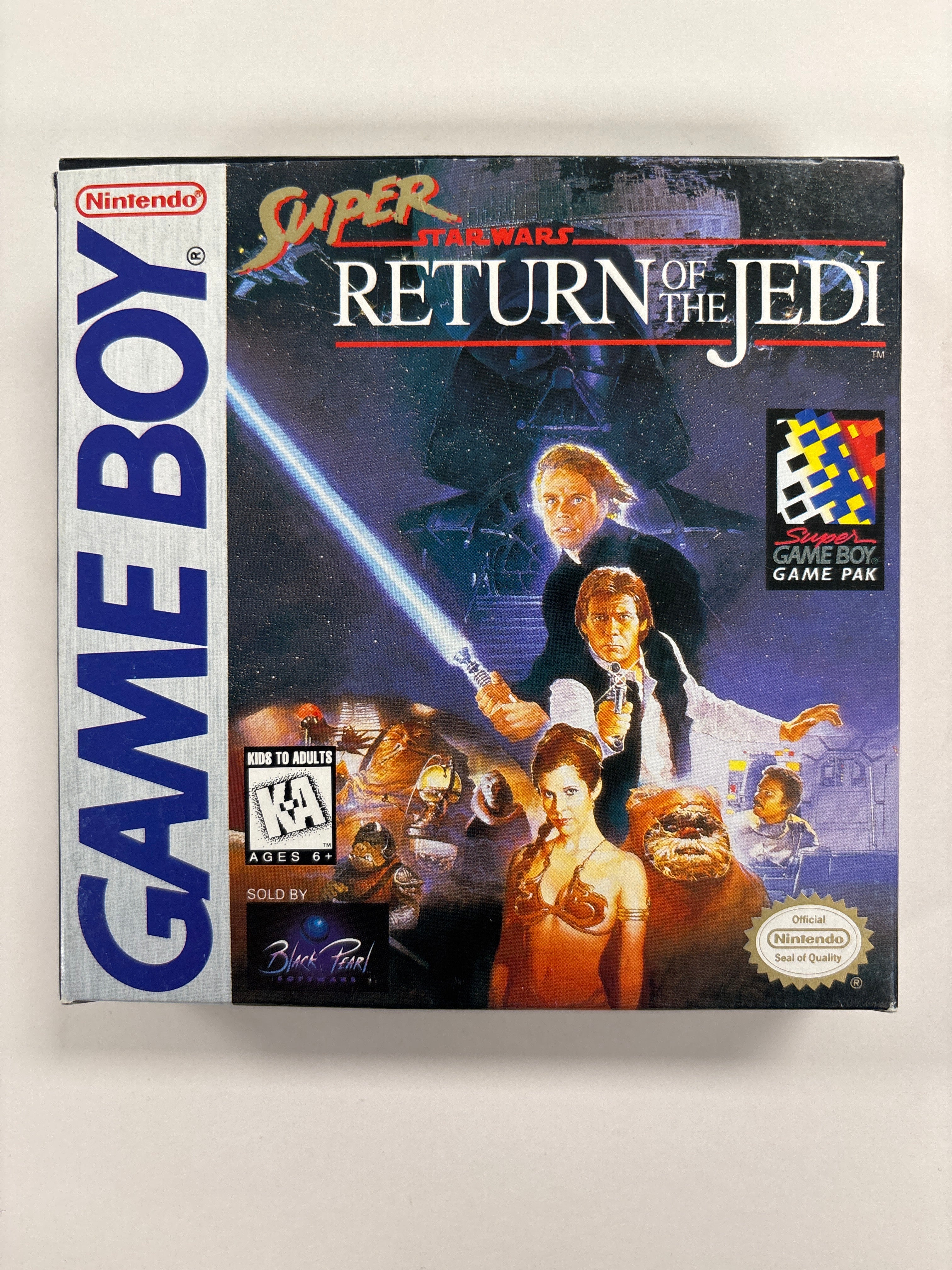 Star Wars: Return of the Jedi Game Boy Box & Inserts Only (No Game or Manual) - Perfect for Collectors & Display