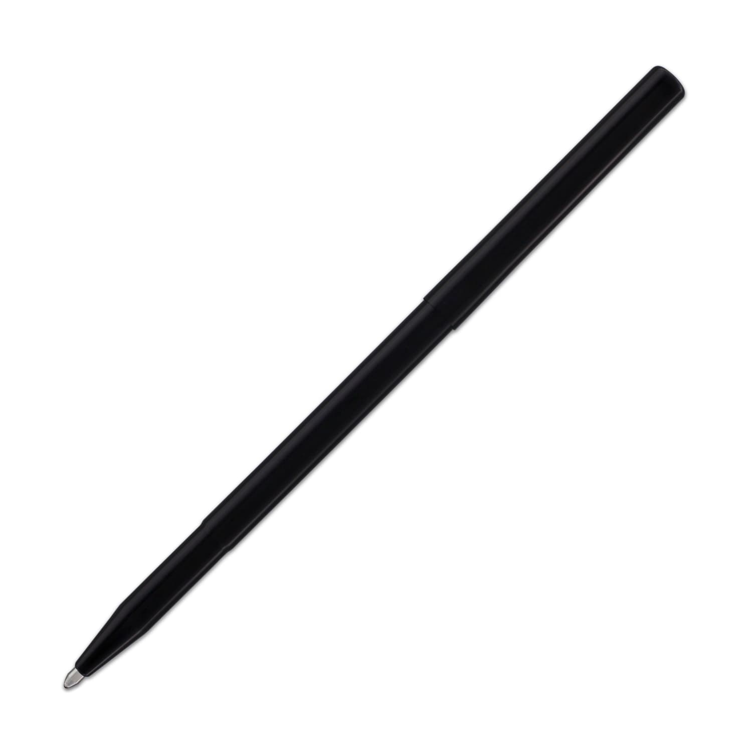 Fisher Space Pen Stowaway Ballpoint Pen - Black Anodized Aluminum - Compact & Refillable for Travel, Outdoor Adventures & Everyday Carry (EDC)