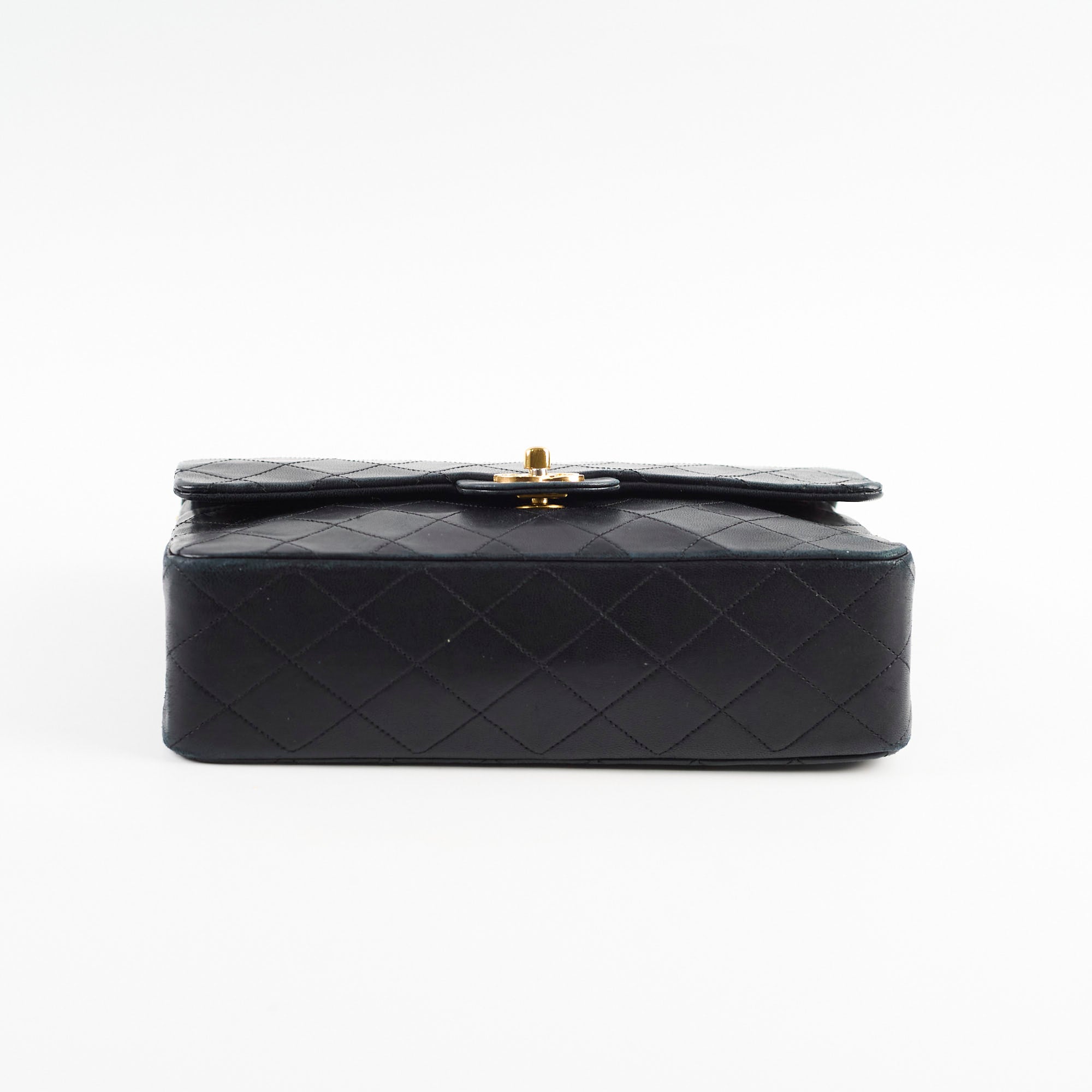 Vintage Chanel Medium/Large Double Classic Flap Bag in Black - Perfect for Evening Events, Date Nights & Luxury Fashion Collectors