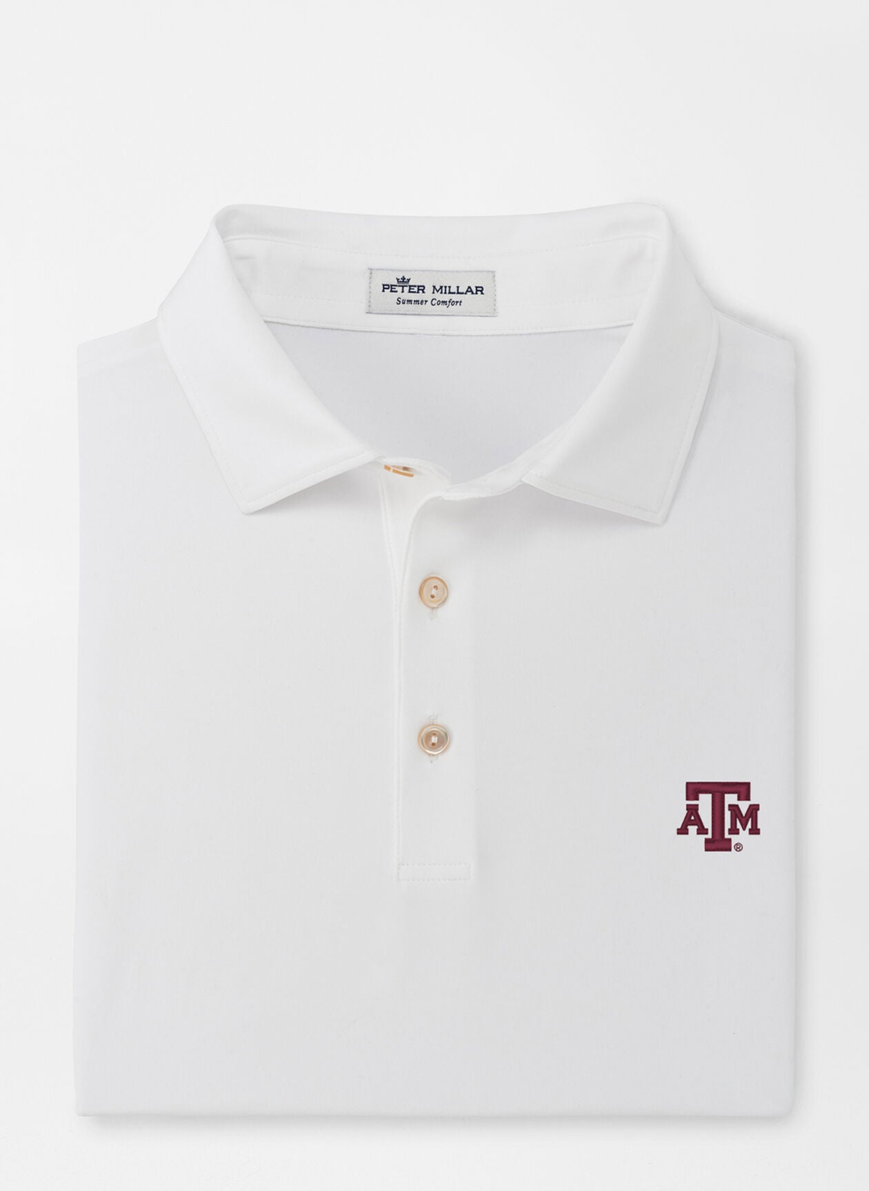 Peter Millar Solid Short Sleeve Knit Shirt - Baylor University Official Licensed Apparel - Perfect for Game Day, Campus Wear & Casual Outfits