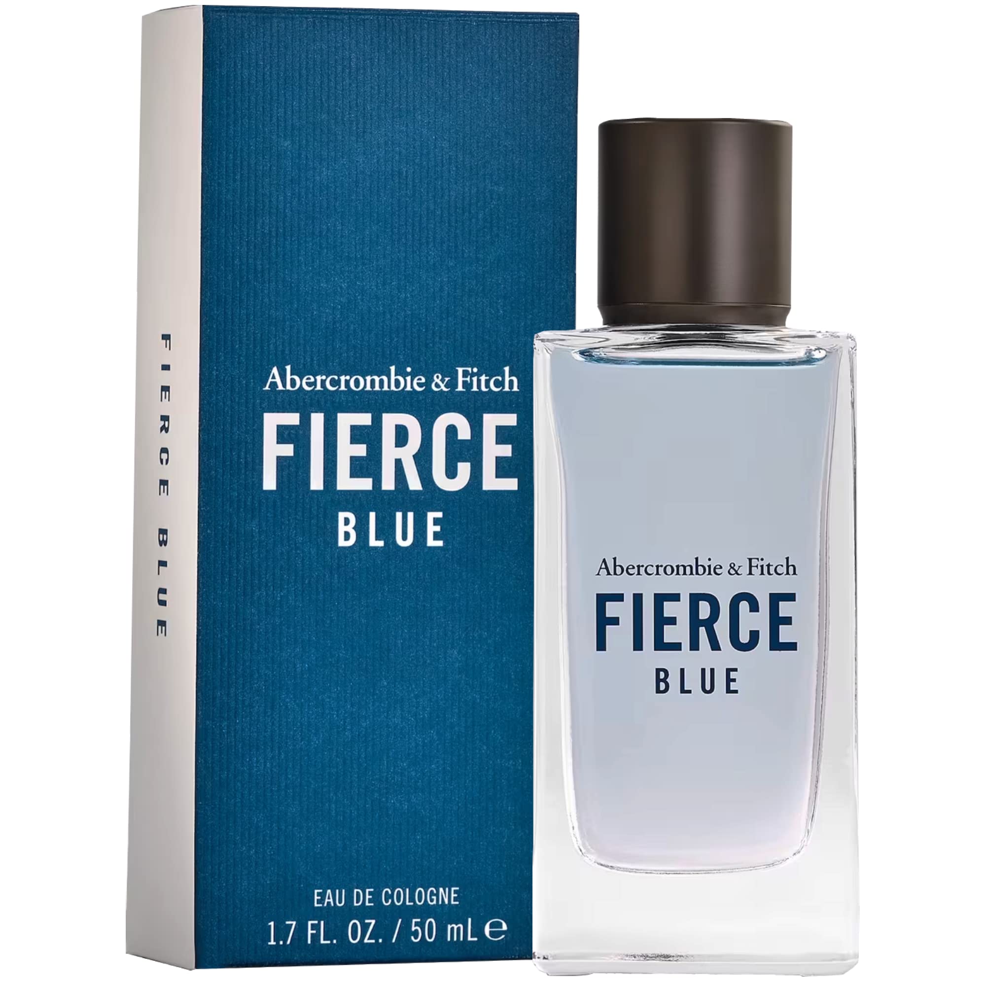 FIERCE by Abercrombie & Fitch - Blue Cologne for Men, 1.7 oz Eau de Toilette | New in Box | Limited Edition Fragrance | Perfect for Date Night, Office & Special Occasions