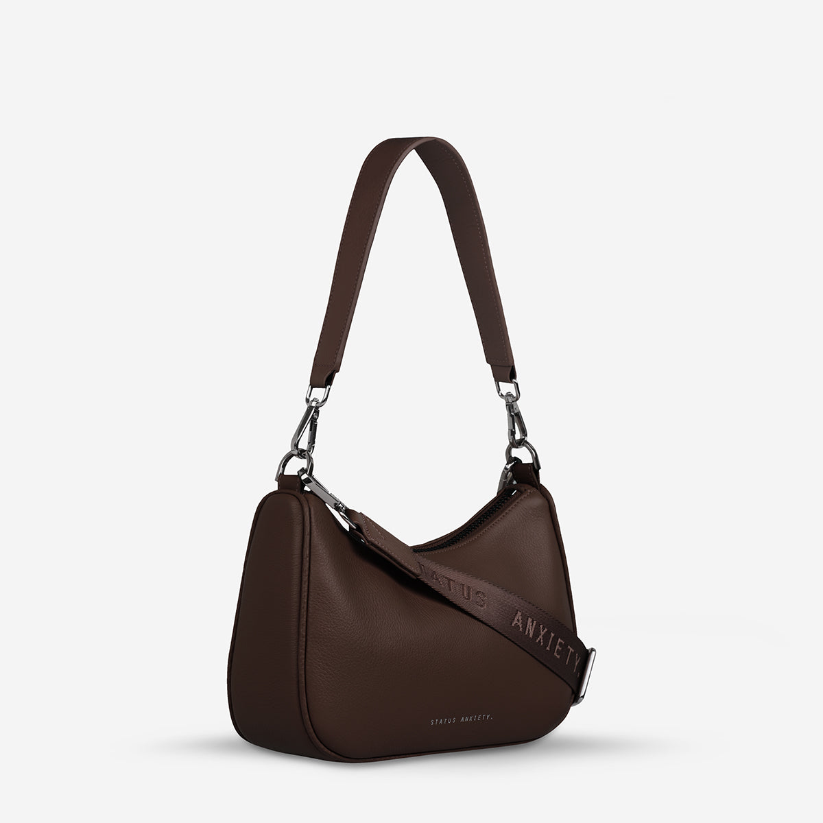Look Both Ways Crossbody Bag in Cocoa - Stylish and Functional Purse for Women, Perfect for Everyday Use, Travel, and Work
