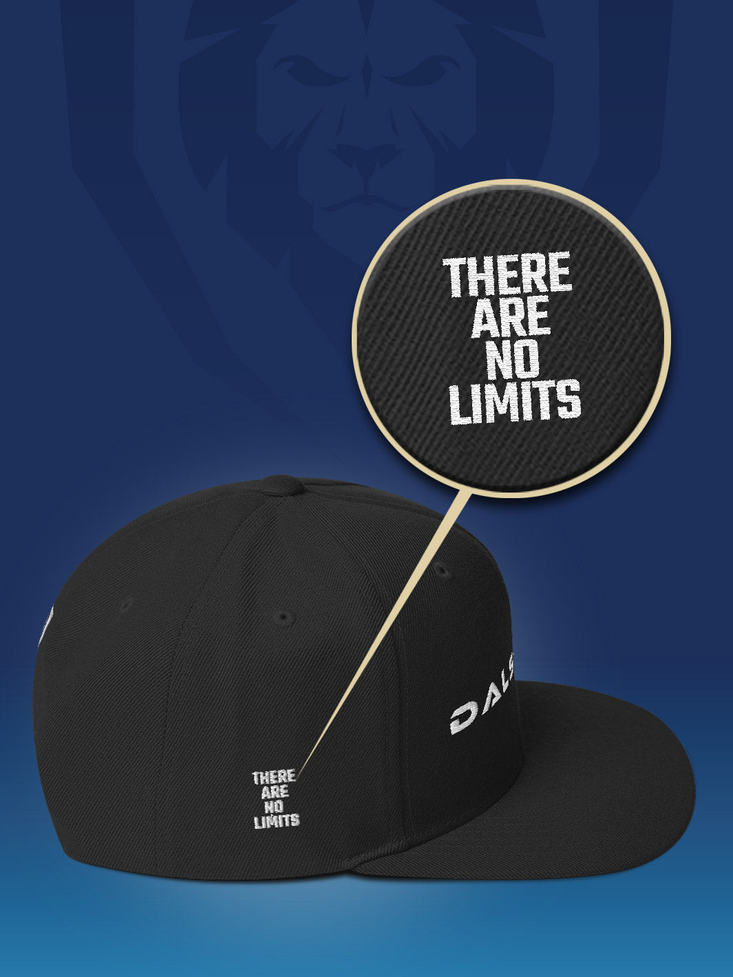 Dalstrong Snapback Hat with Front & Back Logo - Stylish & Adjustable Baseball Cap for Men & Women - Perfect for Casual Wear, Sports & Outdoor Activities