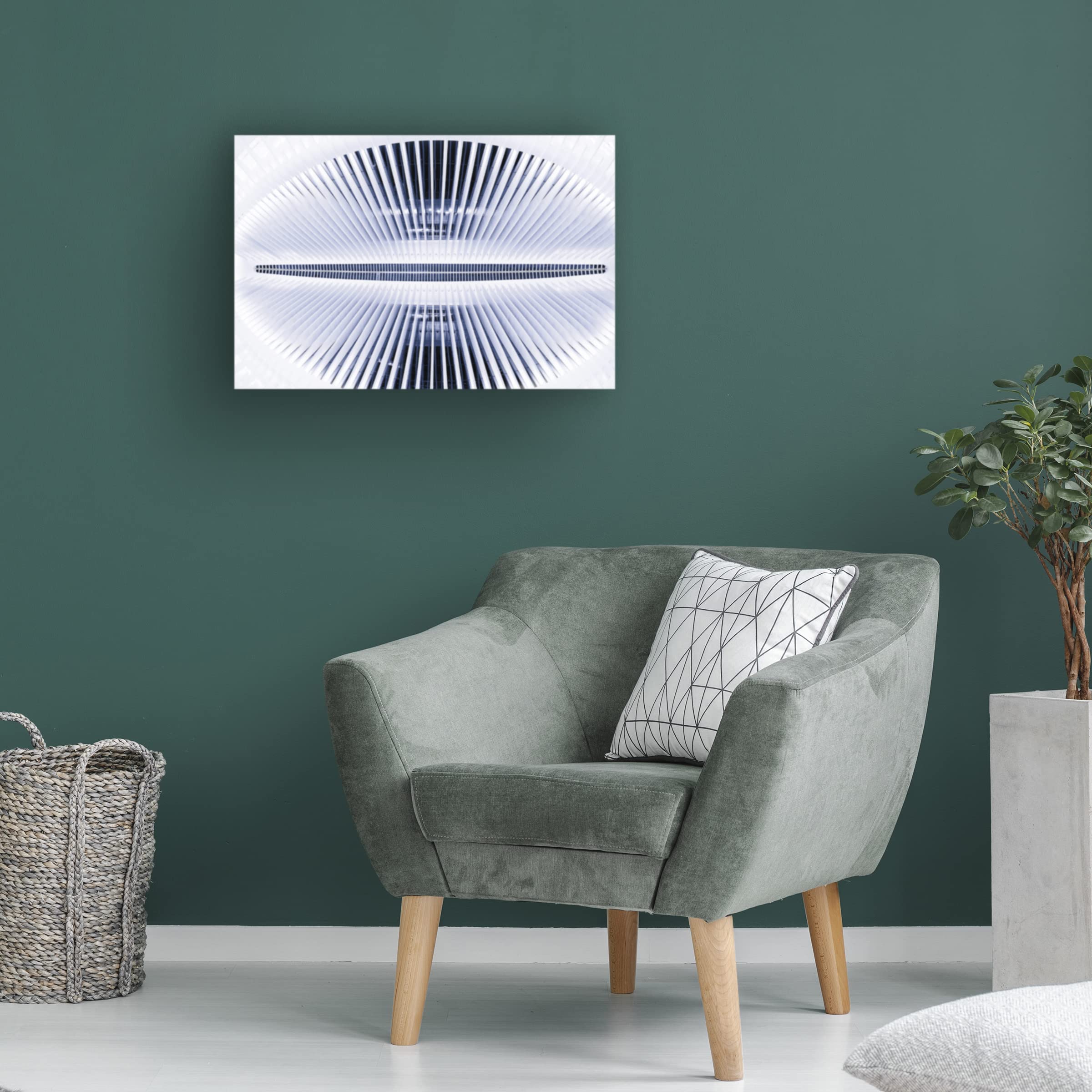 Trademark Fine Art 'Oculus' Canvas Wall Art Print by Martin Fleckenstein - Modern Home Decor for Living Room, Bedroom & Office