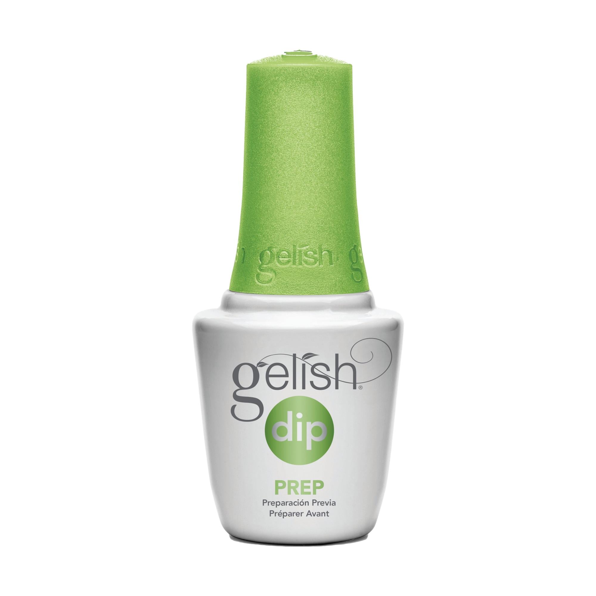 Gelish Dip Essentials Prep Kit - 0.5 fl oz Nail Primer & Dehydrator for Stronger Dip Powder Manicures - Perfect for Salon & Home Nail Care
