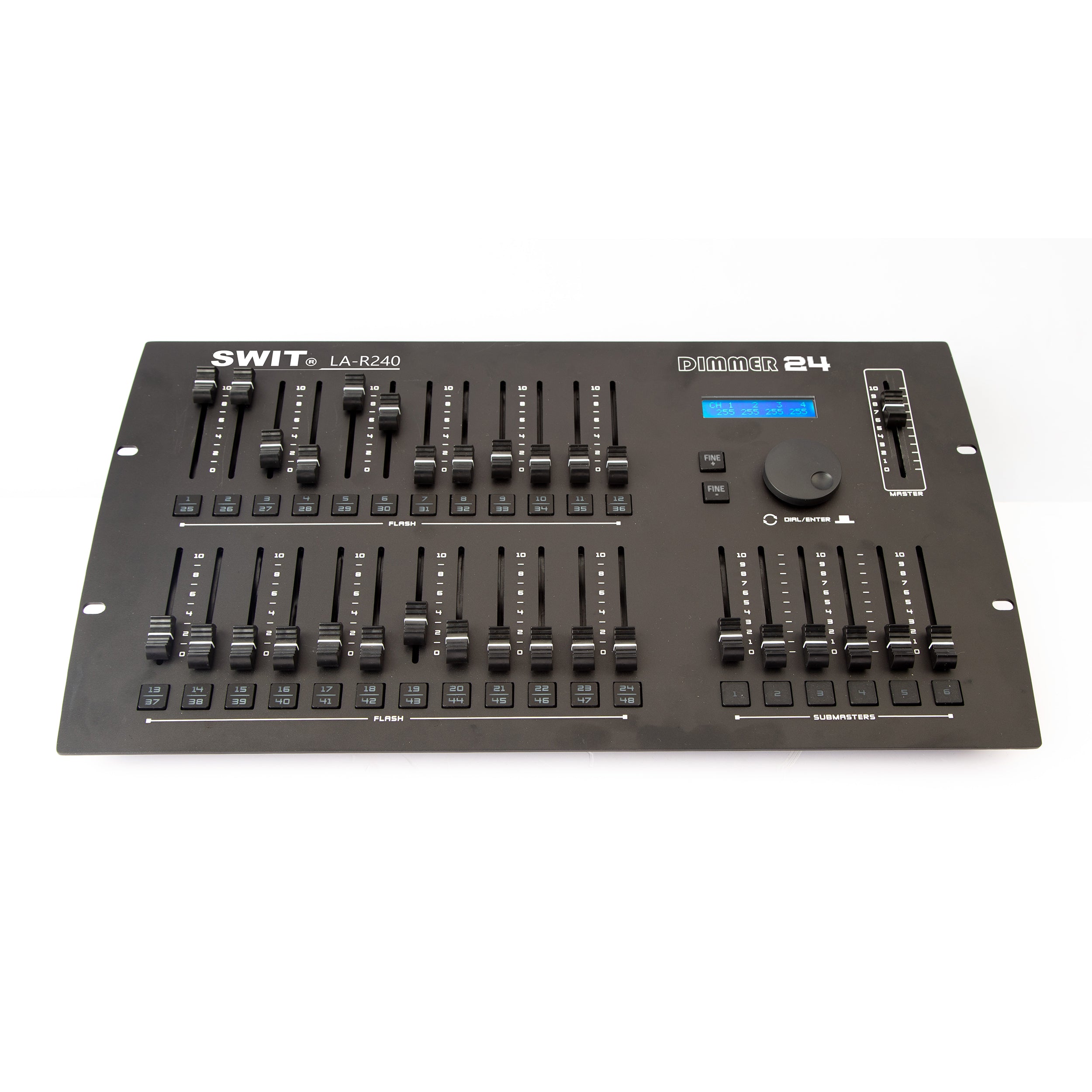 SWIT LA R240 24-Channel DMX512 Lighting Control Console - Professional Stage Light Controller for DJ, Theater & Live Events
