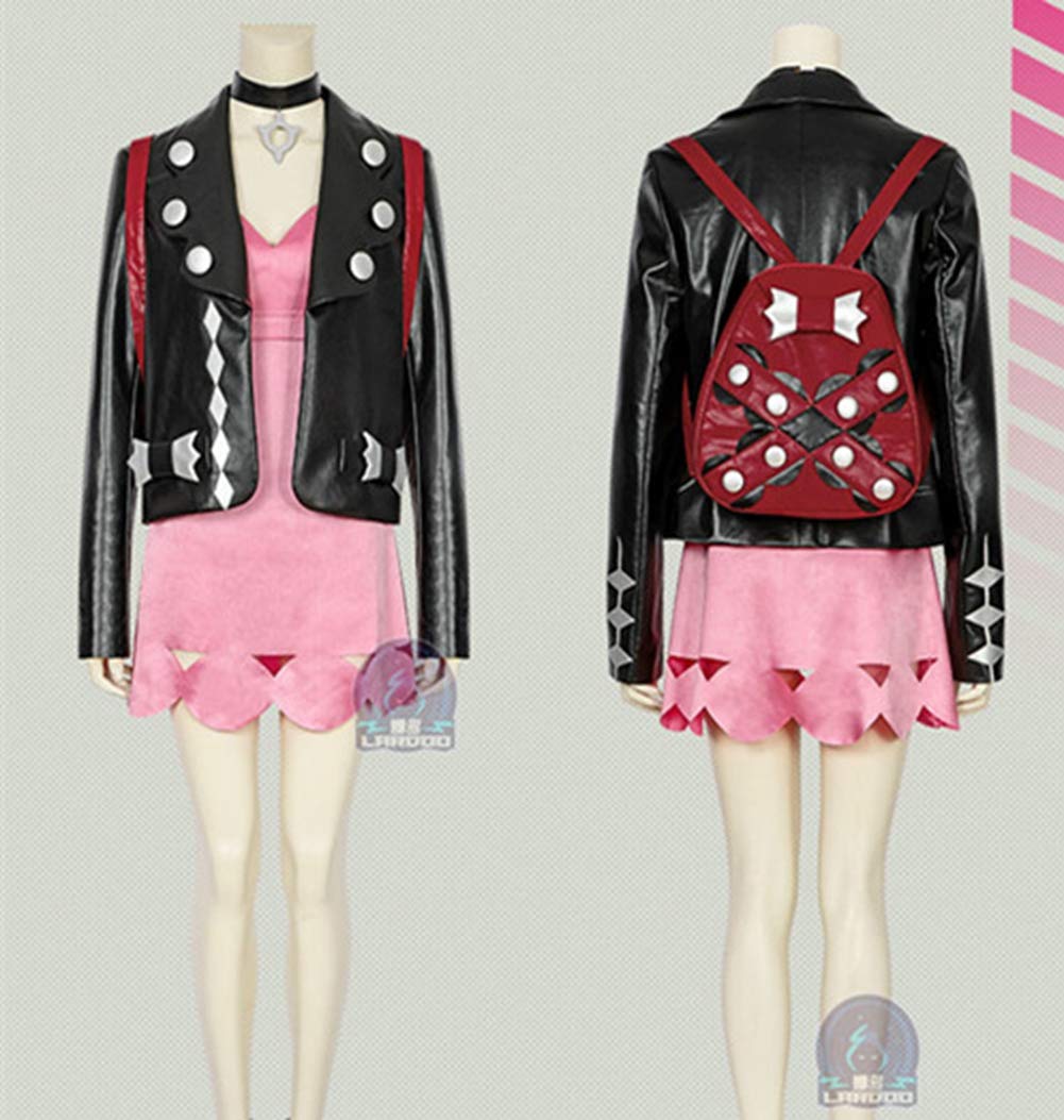 Anime Marnie Cosplay Costume Full Set - Leather Jacket & Bag for Halloween, New Year Party, Comic Con & Cosplay Events | Perfect for Anime Fans & Costume Performances