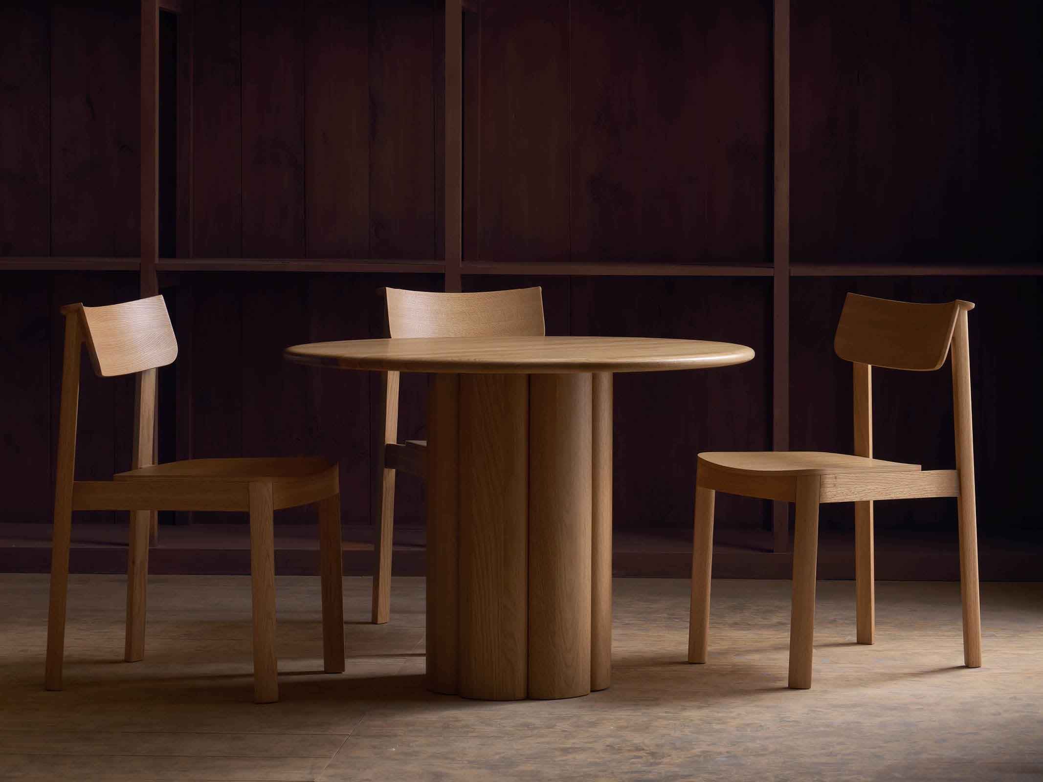 Modern Noki Dining Chair - Sturdy Wooden Kitchen Chair with Comfortable Cushion - Perfect for Dining Room, Kitchen, Breakfast Nook & Home Decor