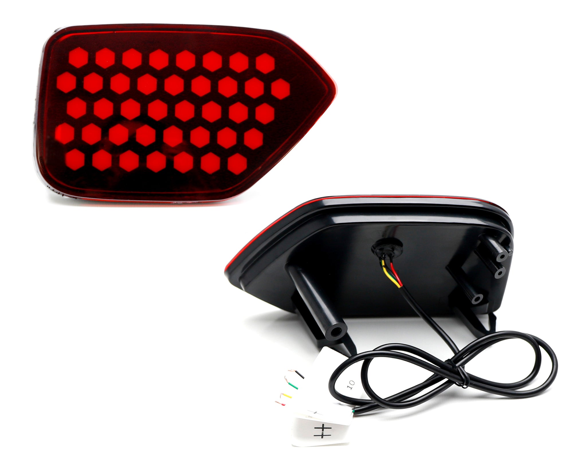 Full LED 3-in-1 Tail Light Brake Sequential Turn Signal Bumper Reflex for 2018-2022 Subaru XV Crosstrek - Upgrade Your Car's Rear Lighting for Enhanced Safety & Style